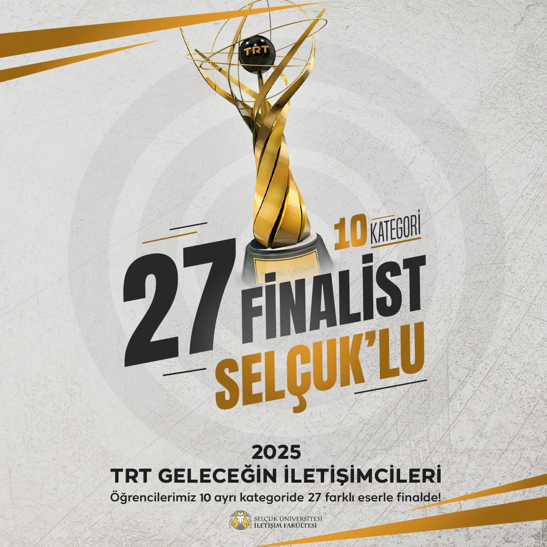 TRT Geleceğin İletişimcileri Yarışması'nda Selçuk yine zirvede